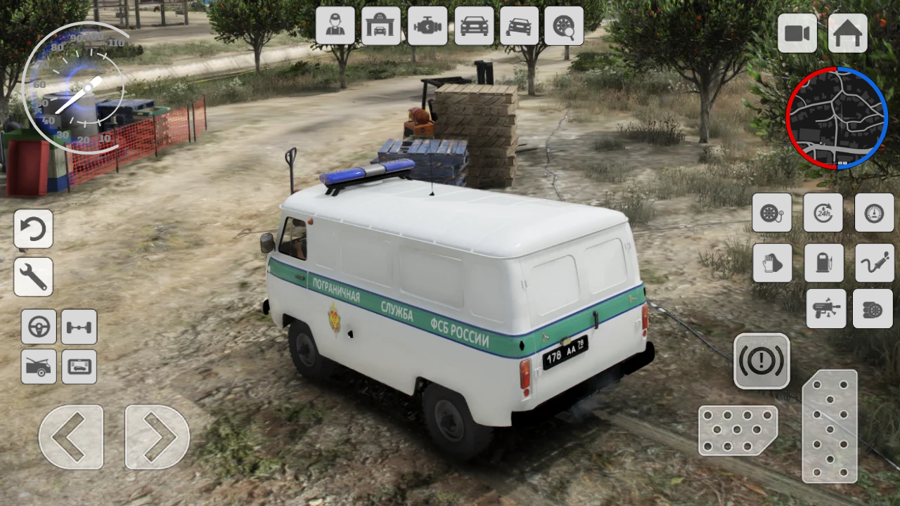 UAZ Loaf: Special vehicle 4x4 ภาพหน้าจอเกม