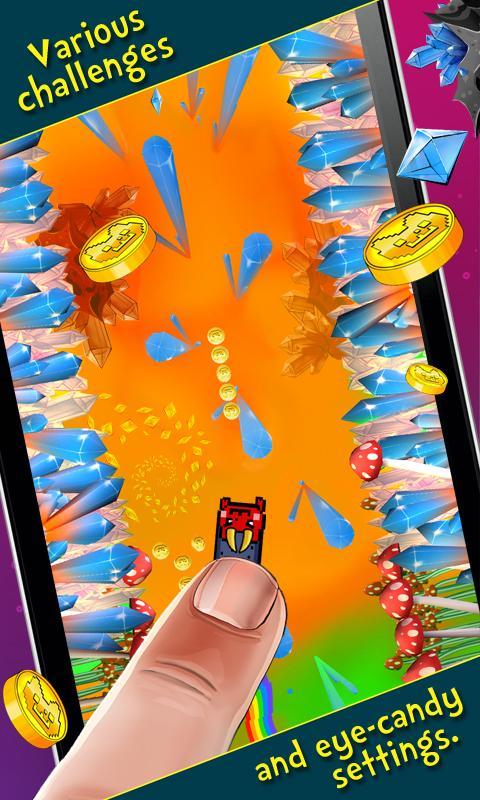 Скриншот игры Nyan Cat: The Space Journey