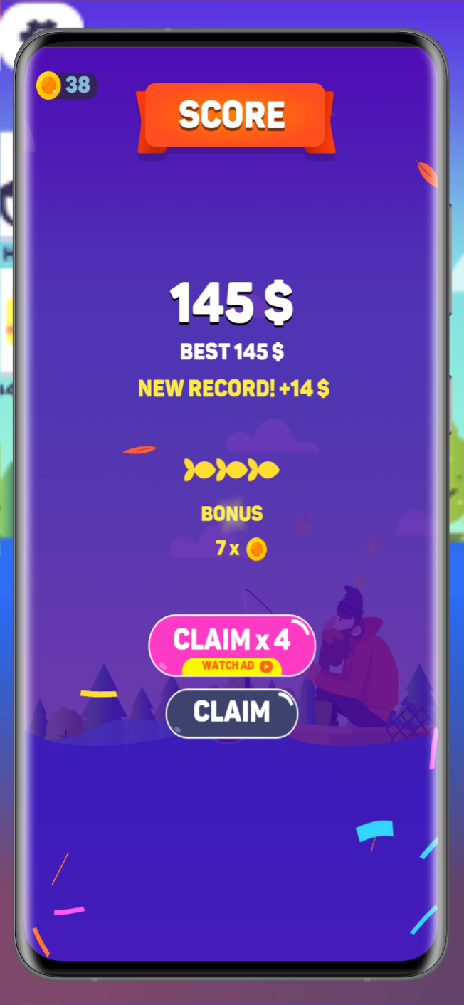 Tiny Fishing Game Screenshot