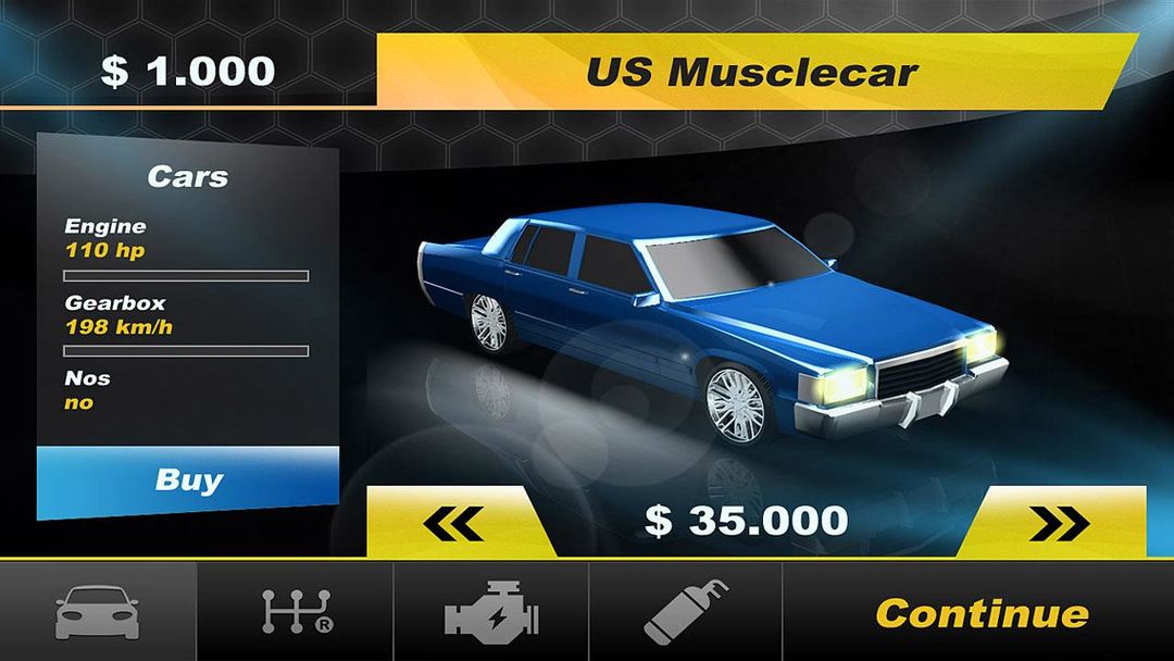 Drag Race 3D screenshot game