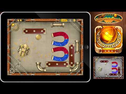 Screenshot of the video of Slingshot Puzzle
