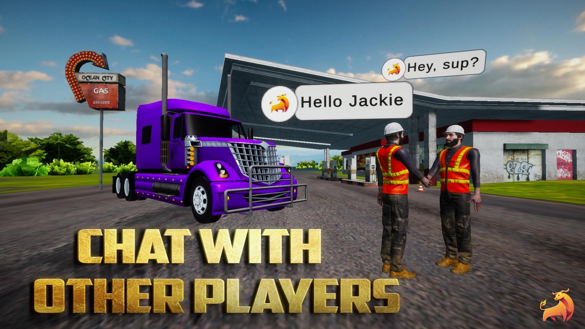 Euro Truck Simulator Game Game Screenshot