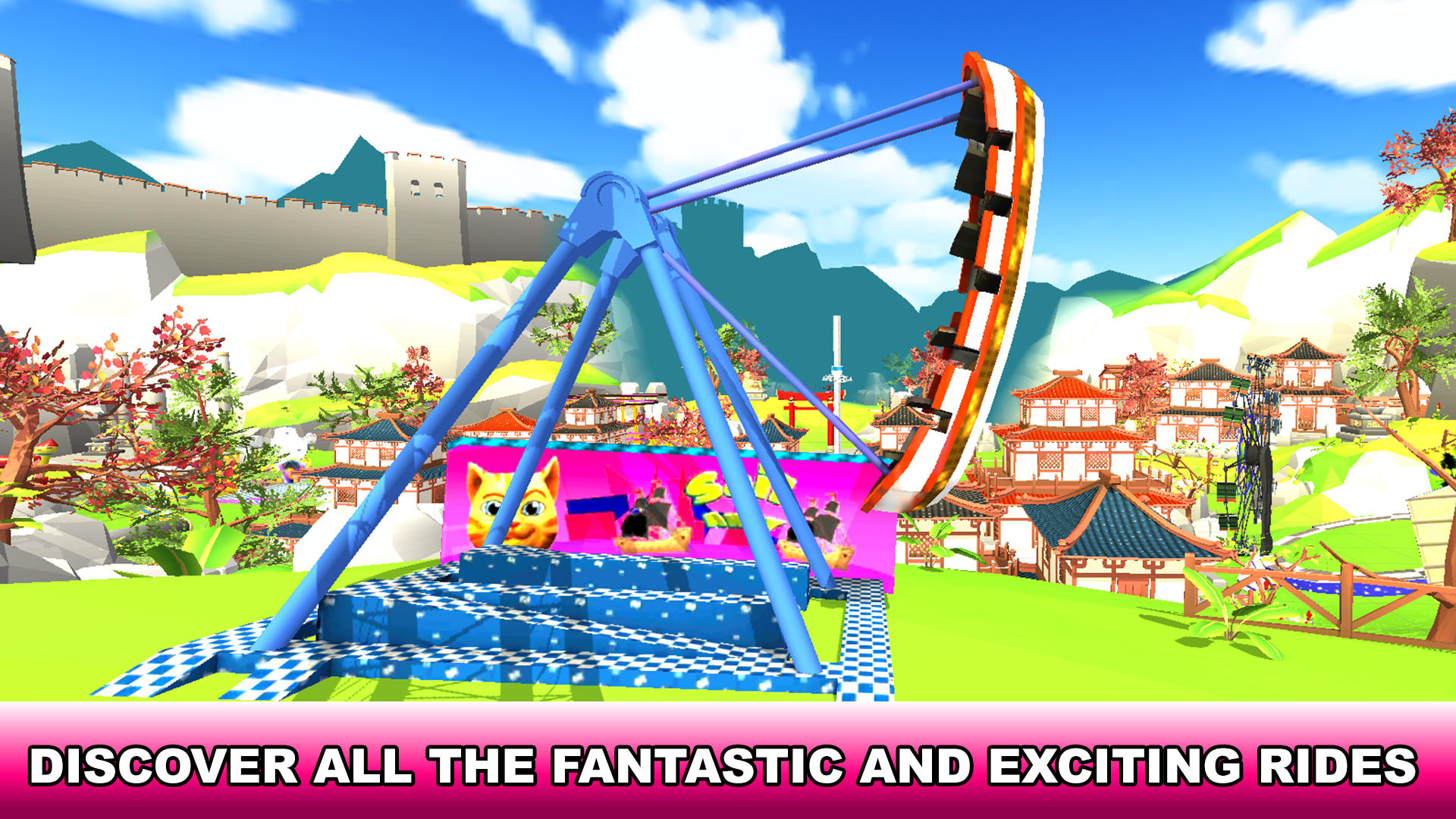 고양이 파크 아시아 게임 스크린샷