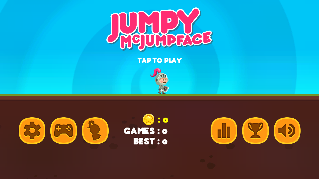 Jumpy McJumpFace 게임 스크린샷