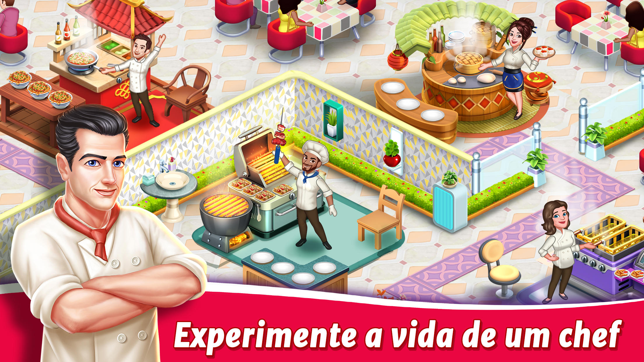 Screenshot 1 of Star Chef 2: Jogo de Cozinhar 1.7.2