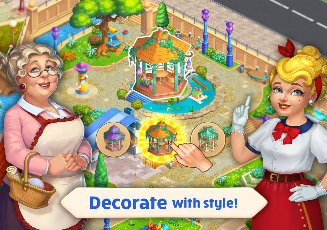 Matchland - Build your Theme Park screenshot game