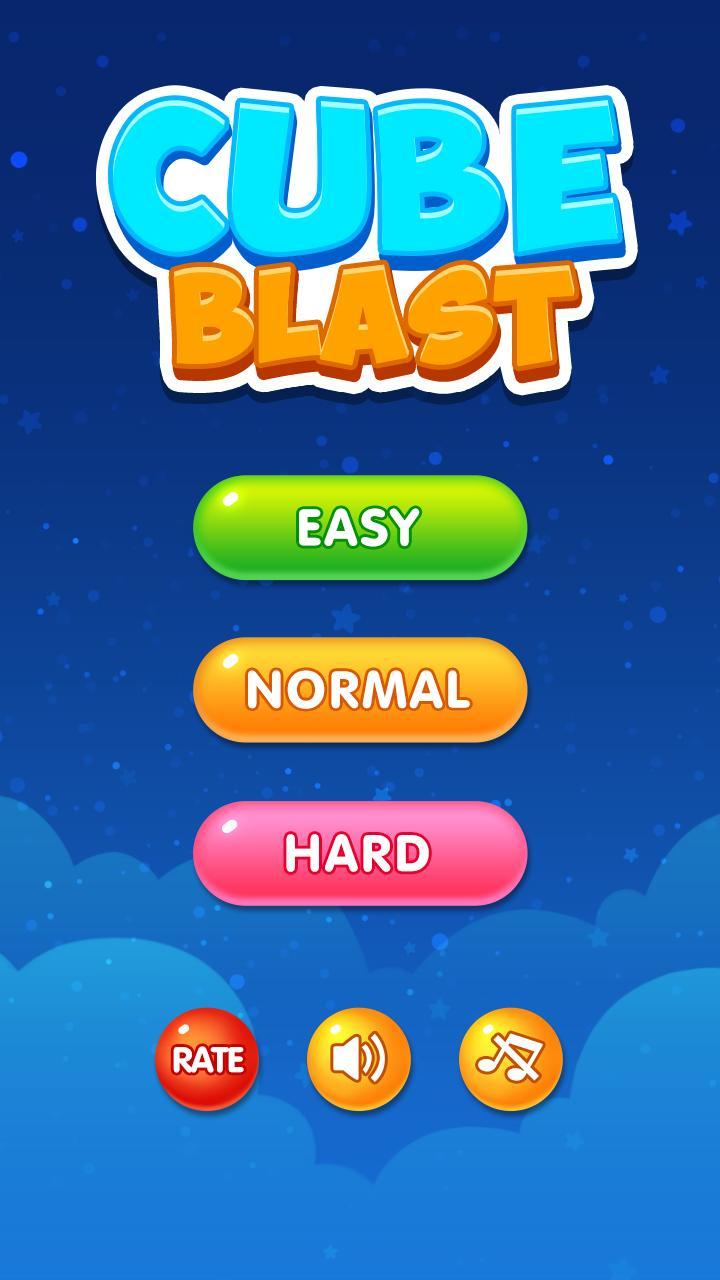 Cube Blast Game Screenshot