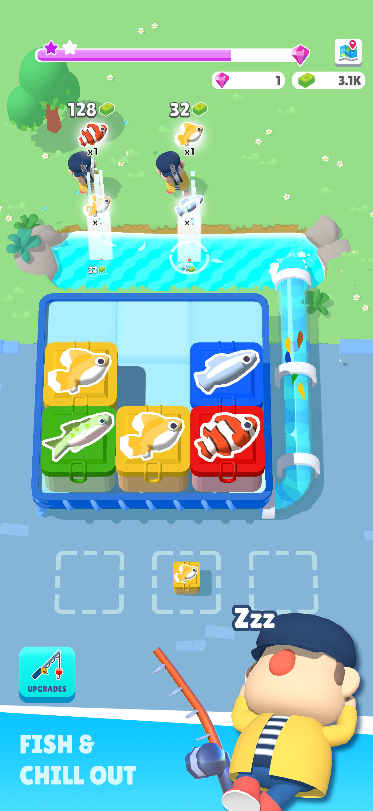 Cuplikan Layar Game Fishing Fever