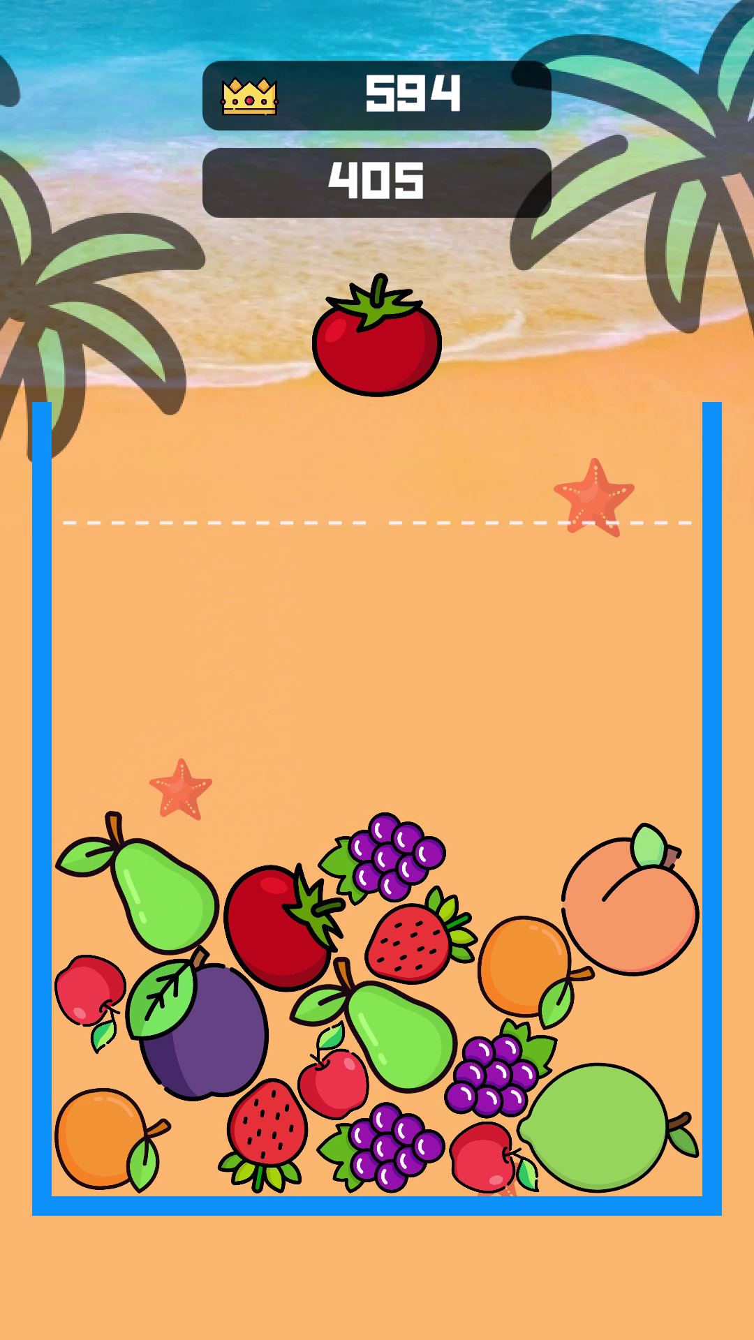Watermelon Drop Merge Fruits android iOS-TapTap