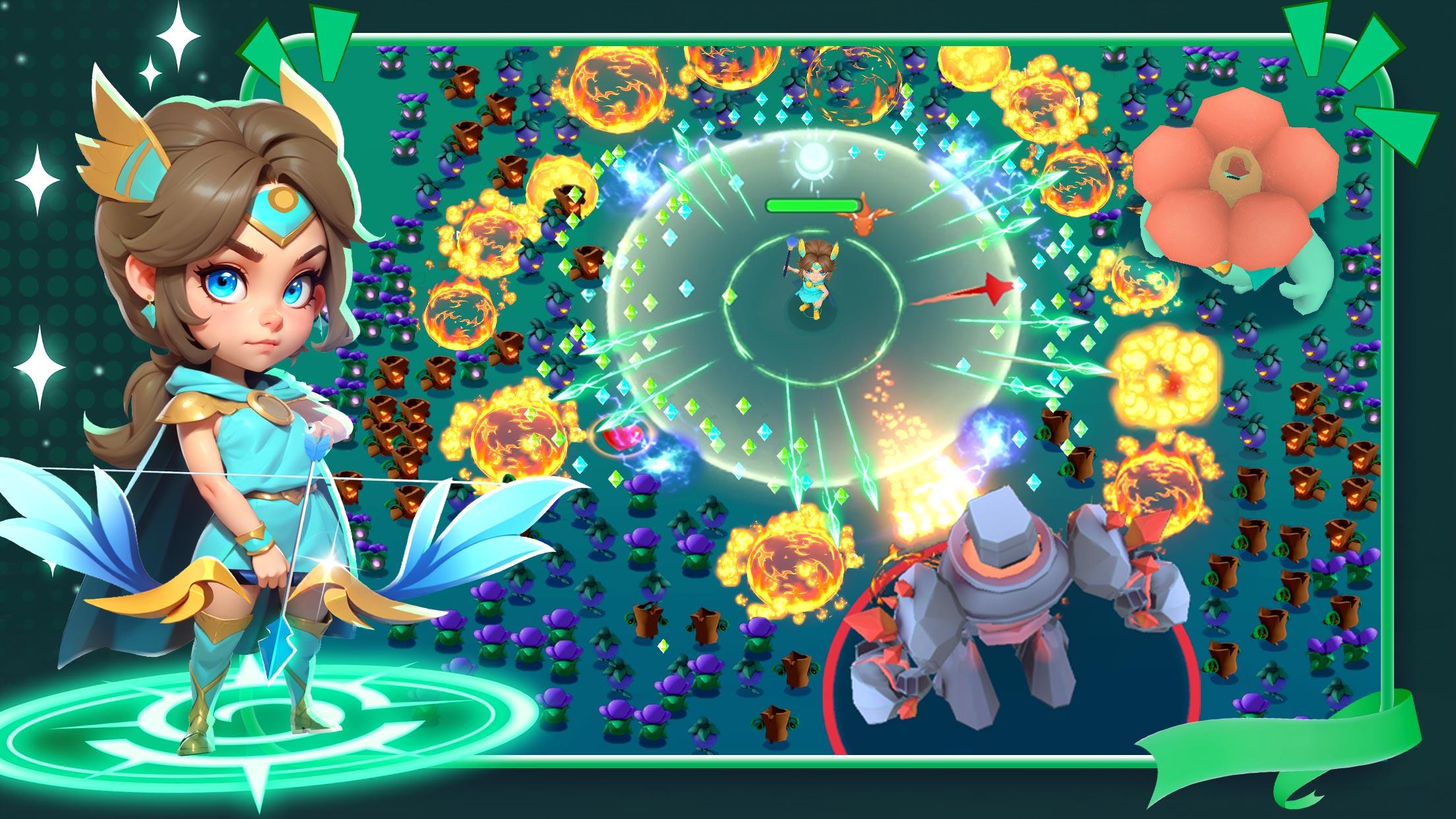 Magic Survivor: Roguelike Game Game Screenshot