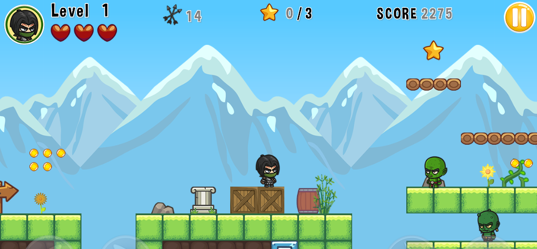 Скриншот игры Aerrow Hero