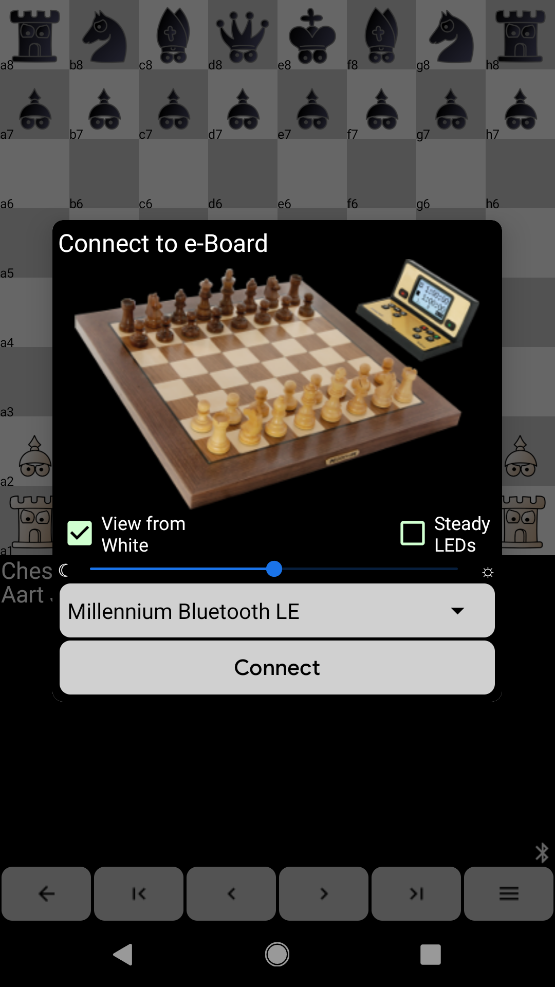 Captura de Tela do Jogo Chess for Android