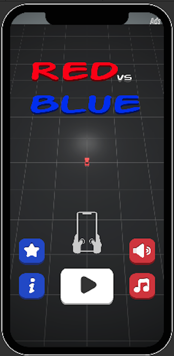 Red vs Blue Game Screenshot