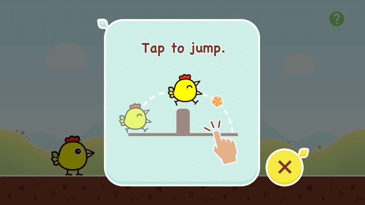 Chicken Run - Happy Chick Jump Game Screenshot