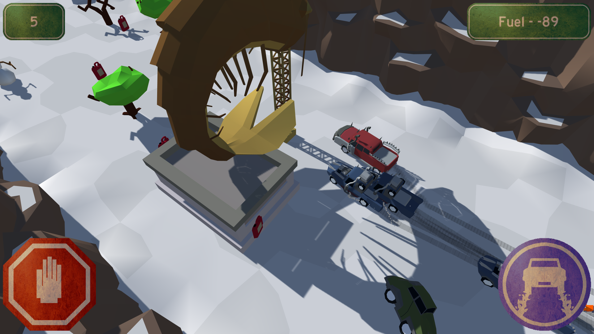 Wrecky Road: Canyon Carnage Game Screenshot
