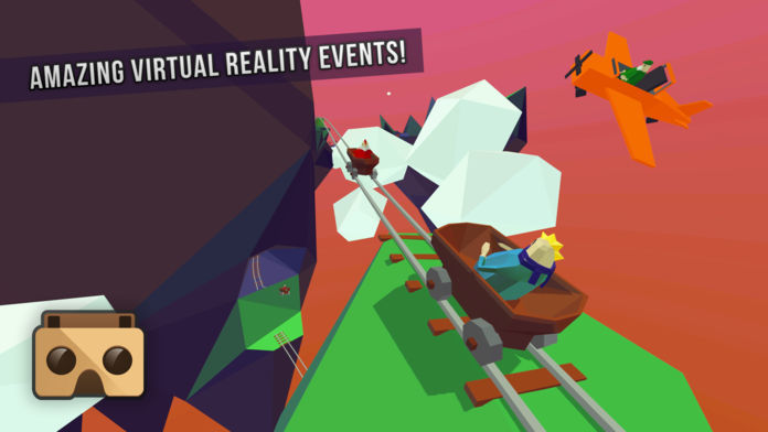 Screenshot of Trail World VR Virtual Reality