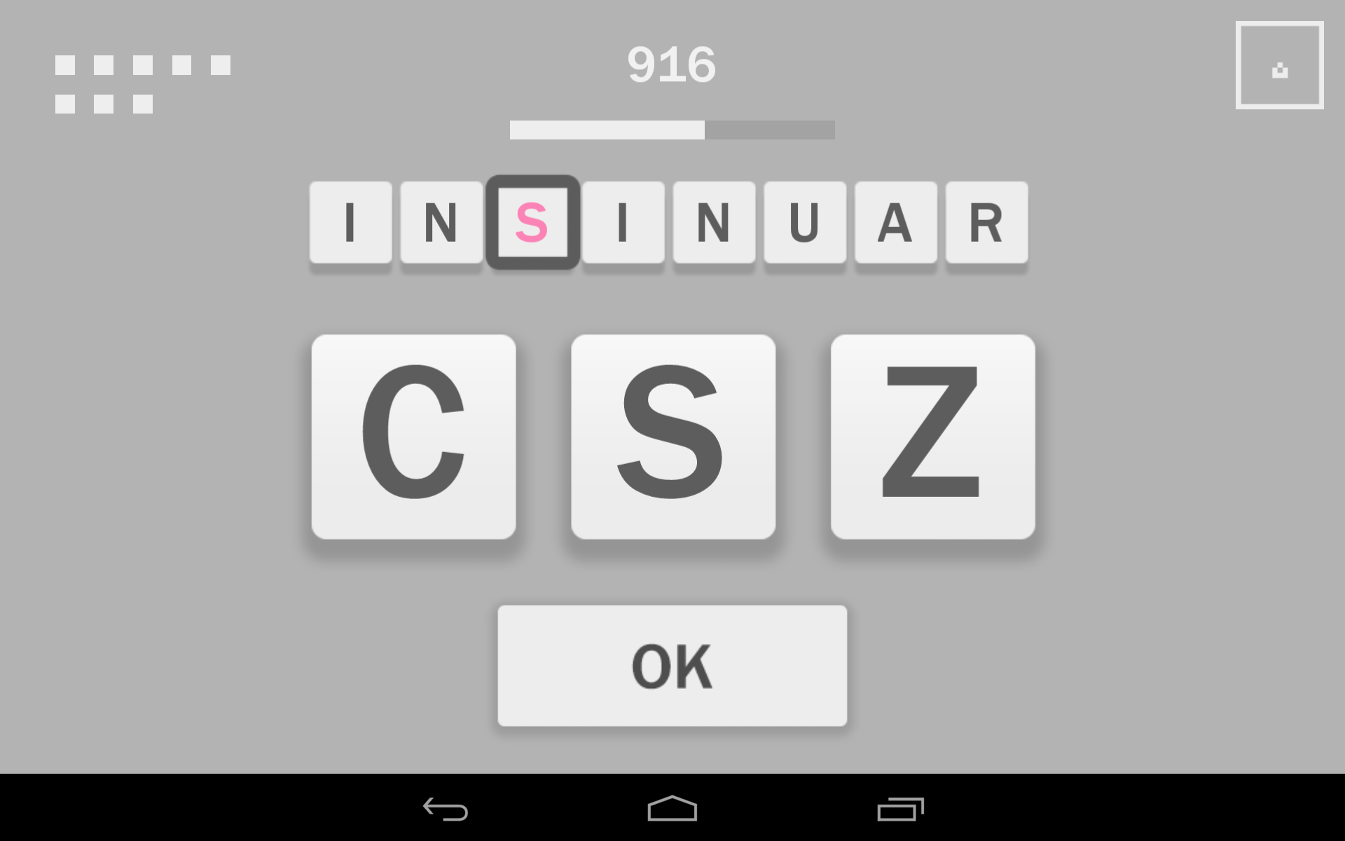 Cuplikan Layar Game Palabraz
