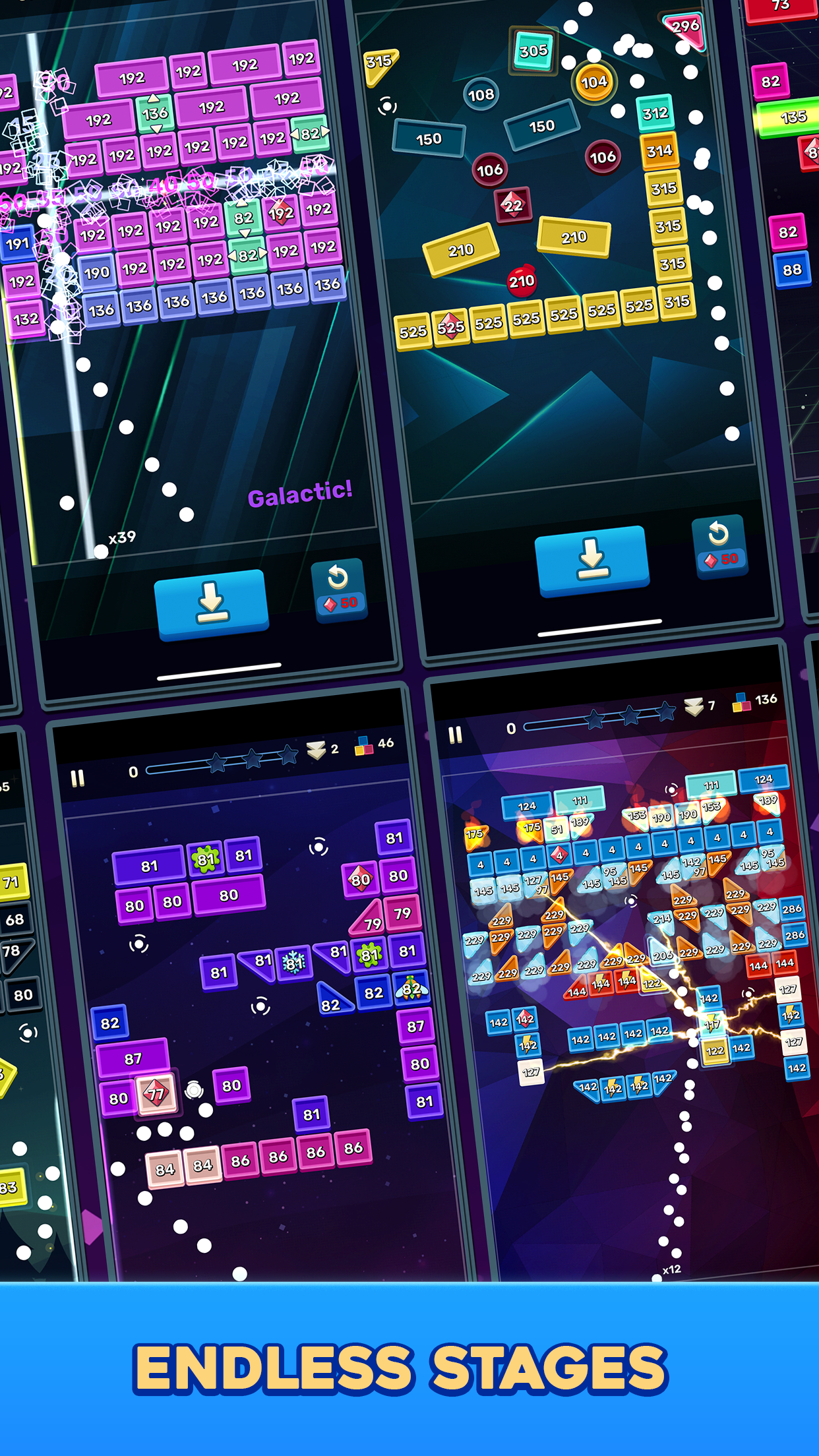 Screenshot of Brick Breaker: Journeys