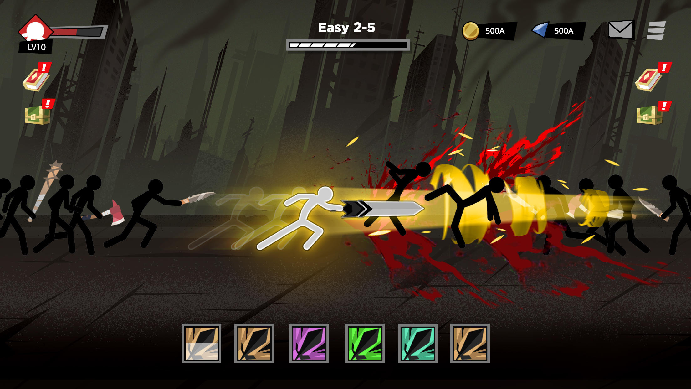 Epic Stickman: RPG Idle Game ภาพหน้าจอเกม