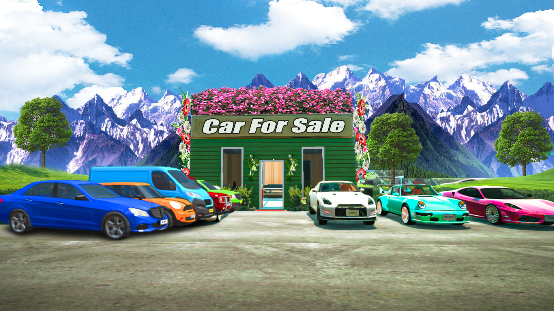 Car Dealer Job Saler Simulator Game Screenshot