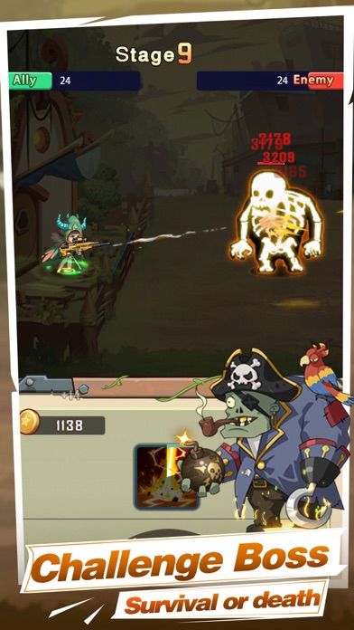Screenshot of Zombies Gun