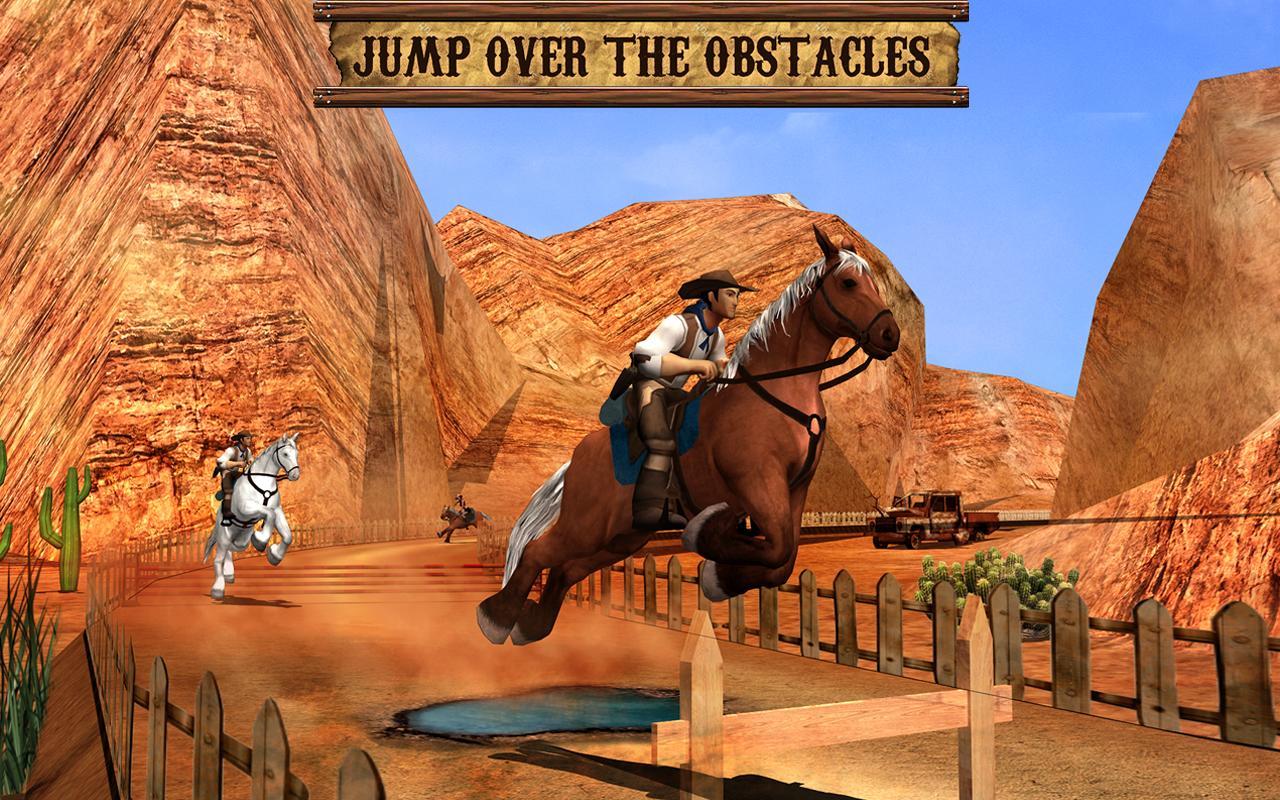 Texas Wild Horse Race 3D 게임 스크린 샷