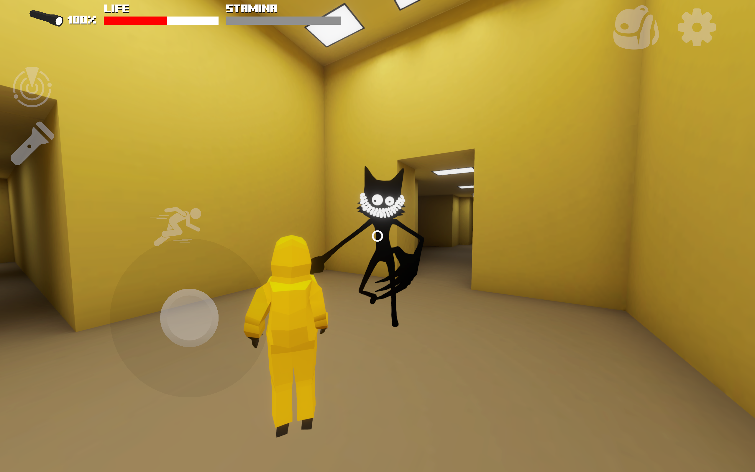Poly Backrooms Multiplayer screenshot game