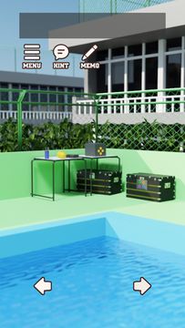 Escape from the Pool Game Screenshot