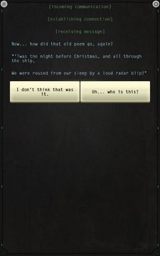 Скриншот игры Lifeline: Silent Night