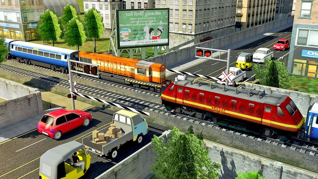 Indian Train Simulator 2018 ภาพหน้าจอเกม