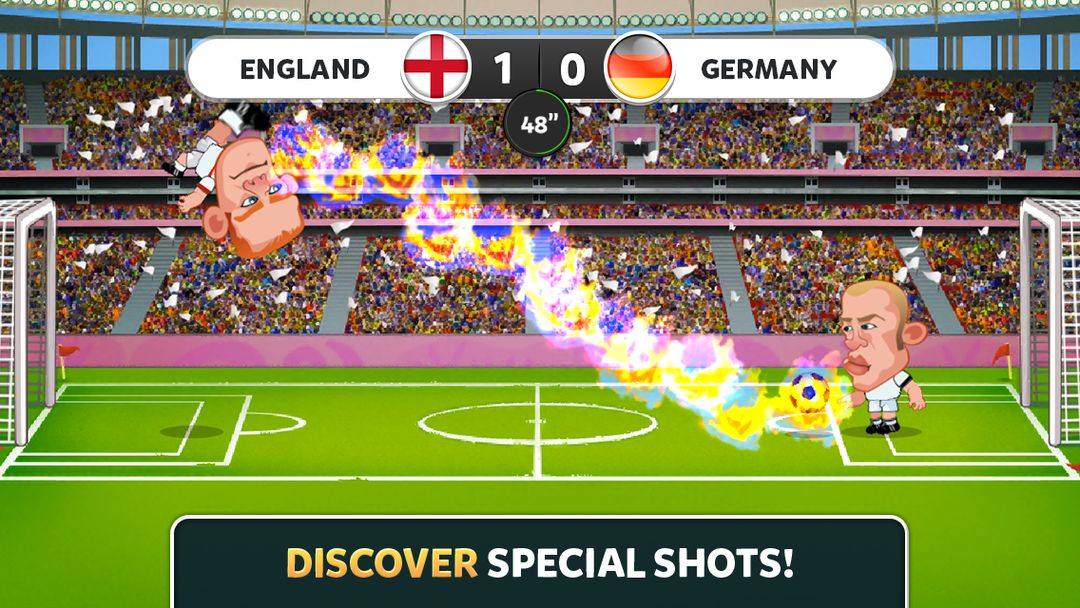 Screenshot of EURO 2016 Head Soccer