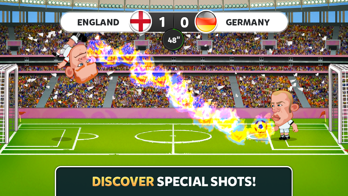 EURO 2016 Head Soccer Game Screenshot