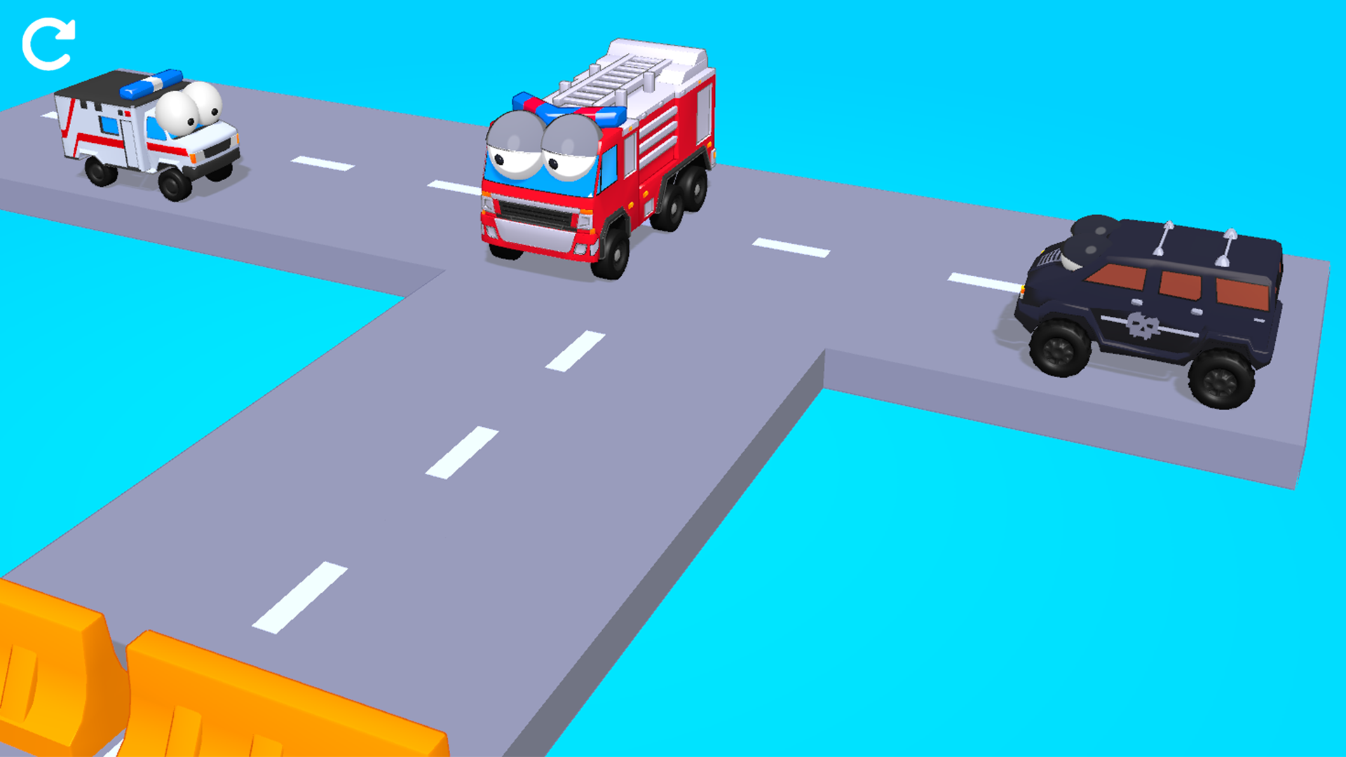 Vehicles 3D Game Screenshot