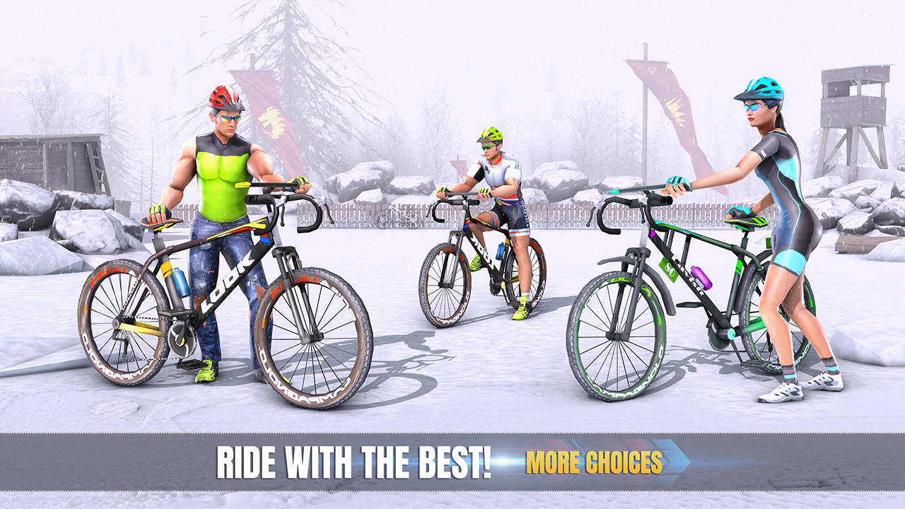 Screenshot of Cycle Racing Games Cycle Game