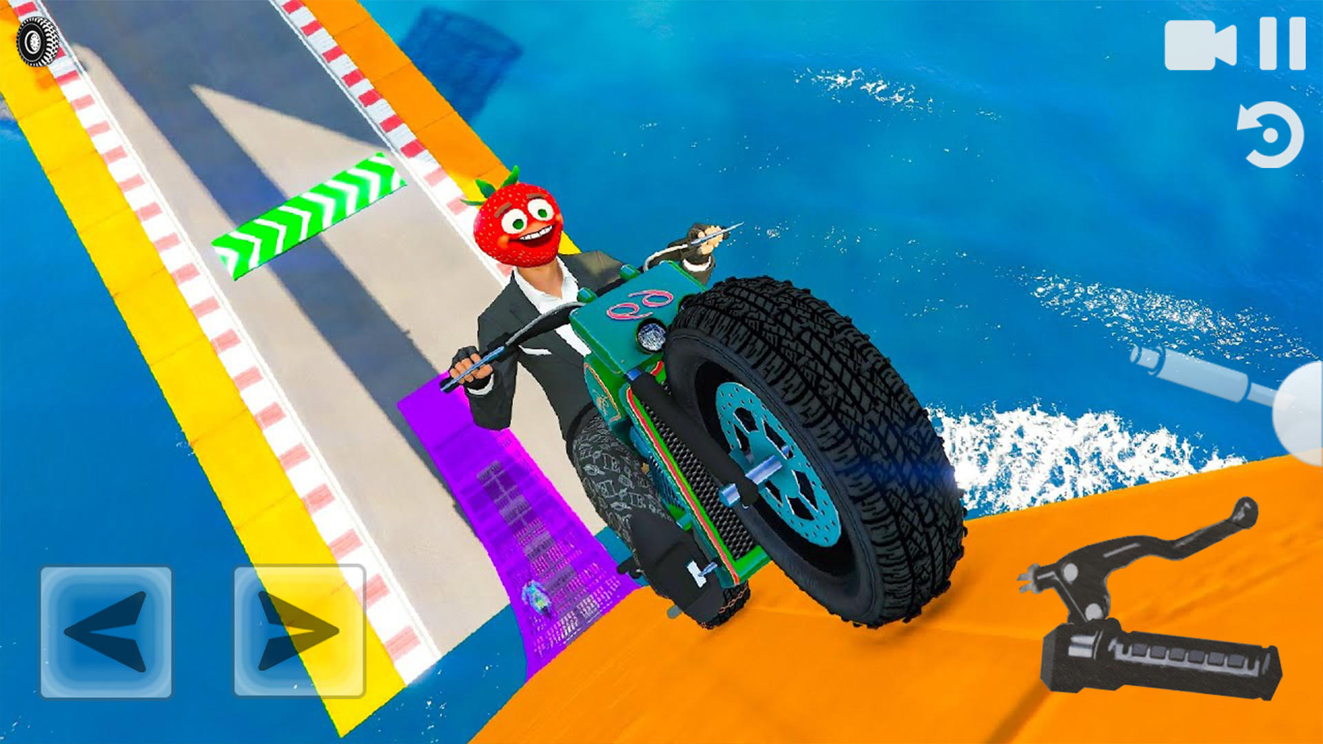 Screenshot of Indian Bikes Simulator 3D