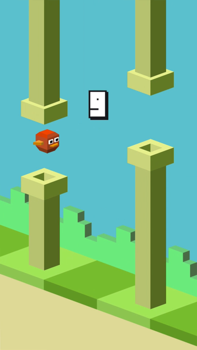 Balloon Bird Game Watch&Phone Game Screenshot