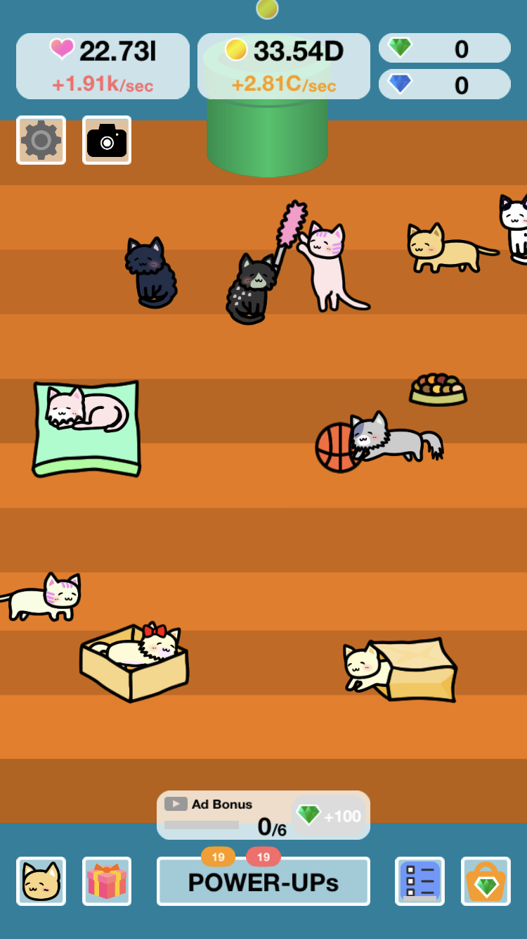 Cat Island Game Screenshot