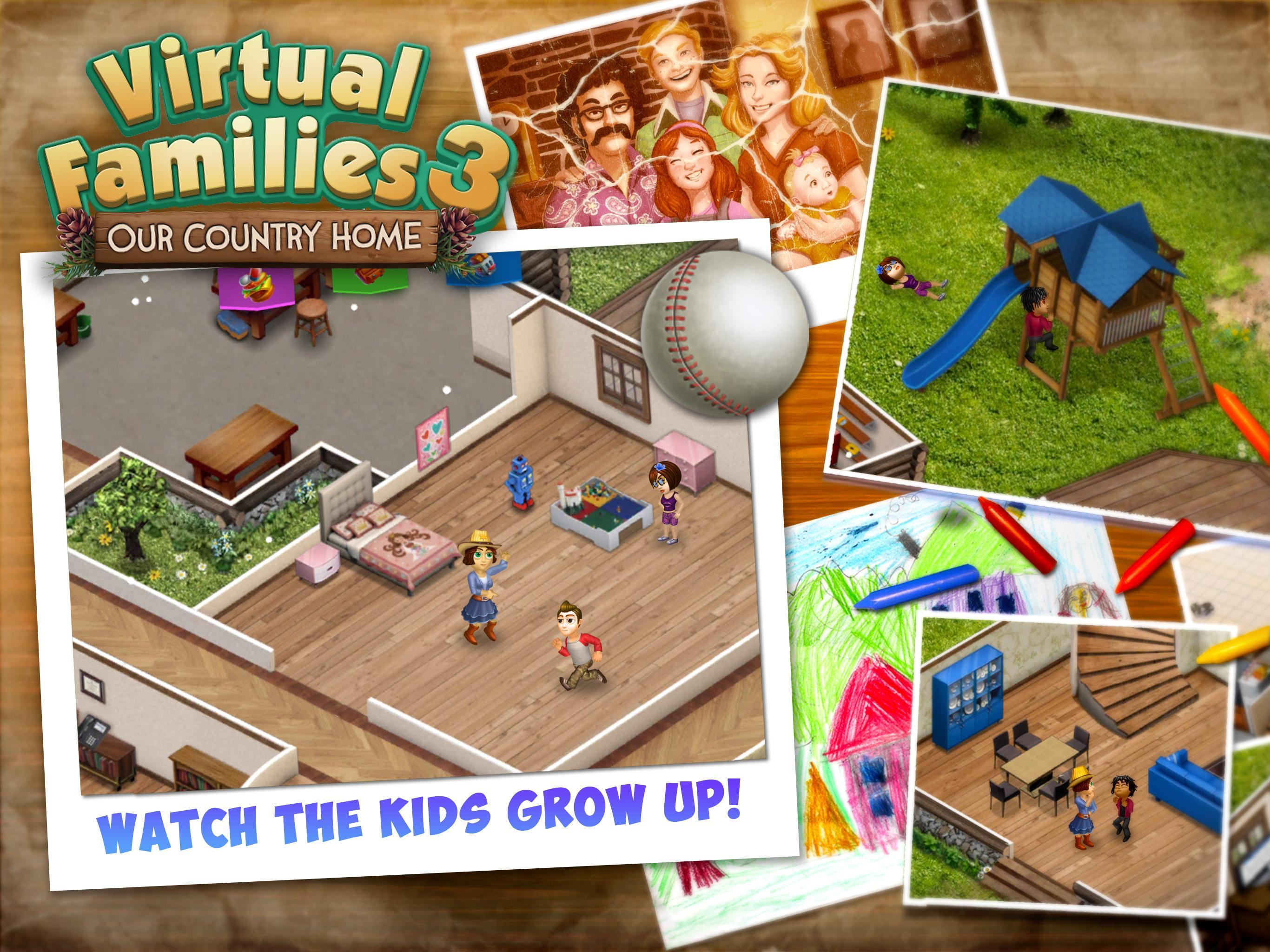 Virtual Families 3 ゲームのスクリーンショット