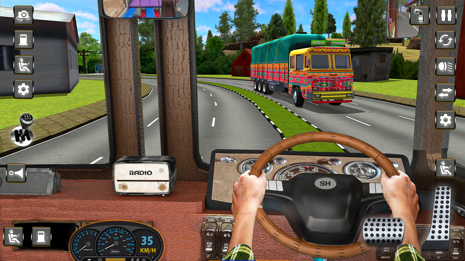 Screenshot of Indian Truck Simulator 3D Game