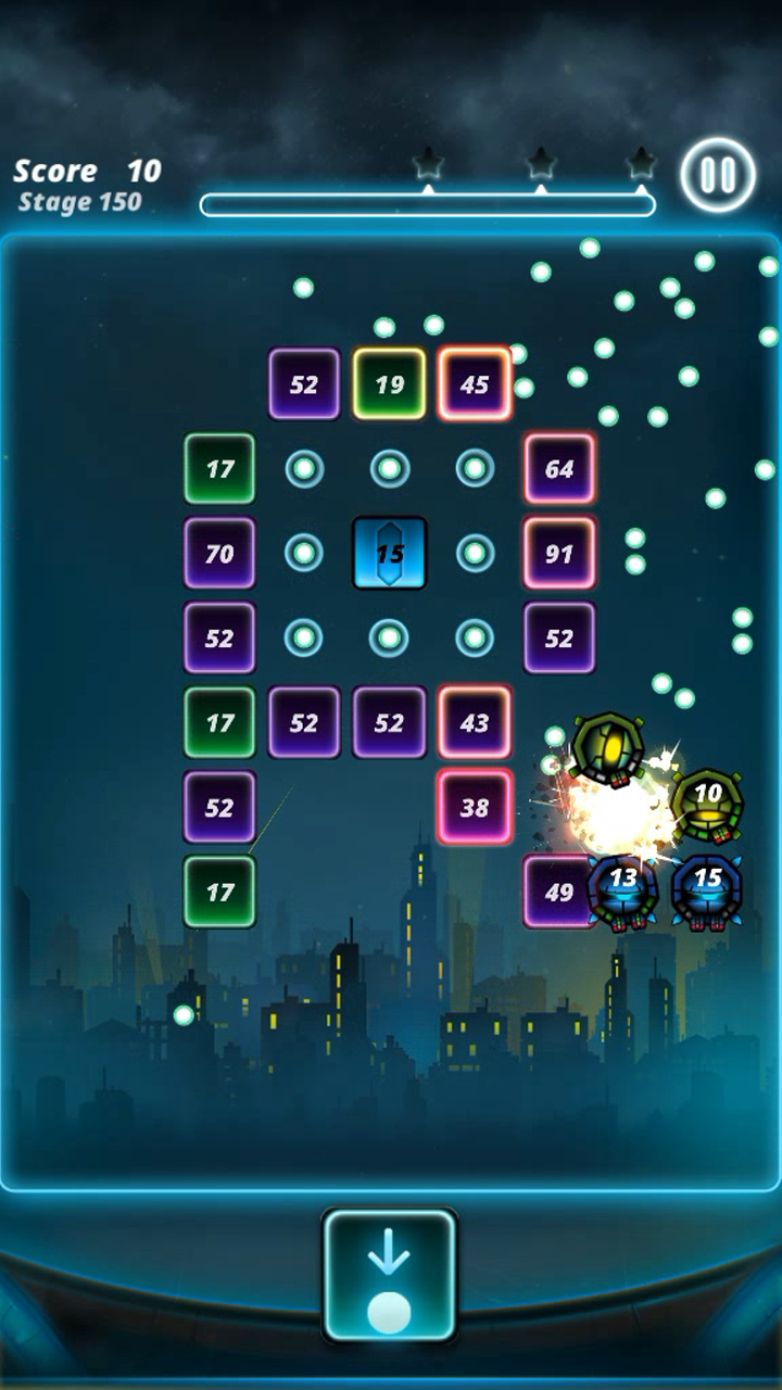 Brick puzzle master : ball vader screenshot game