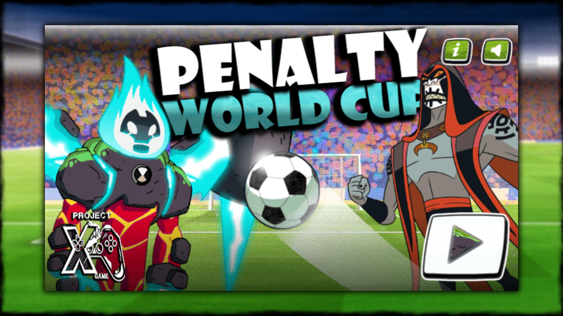 Ben and penalty world cup omni ภาพหน้าจอเกม