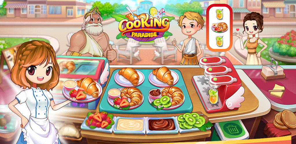 Banner of Cooking Paradise: เกมเชฟและร้านอาหาร 1.4.25