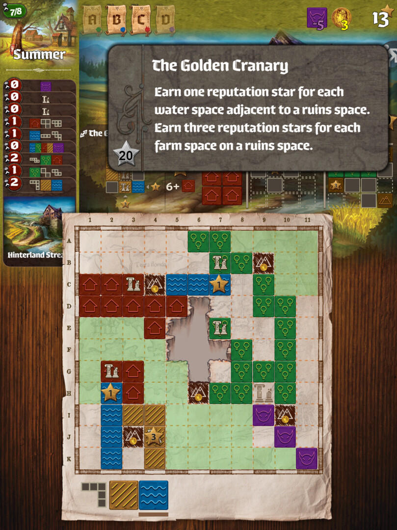 Cartographers Game Screenshot