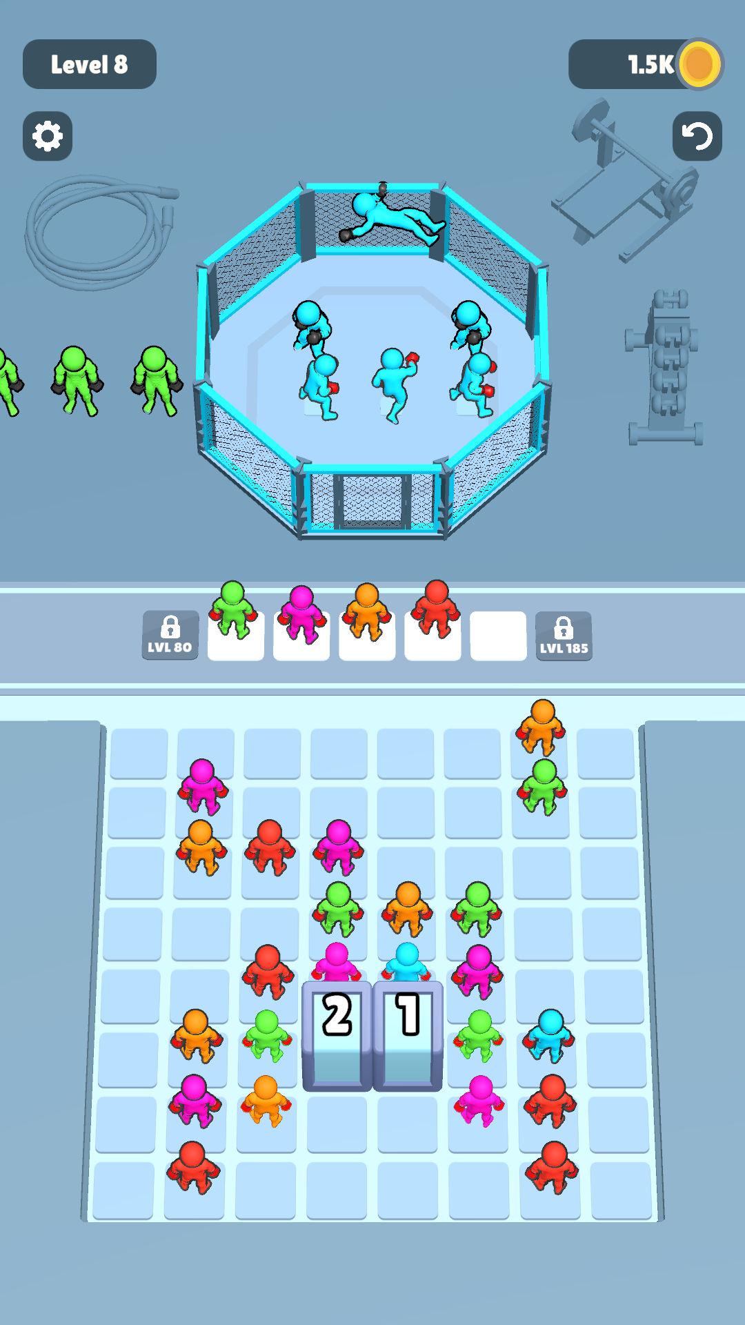 Knockout Puzzler Game Screenshot