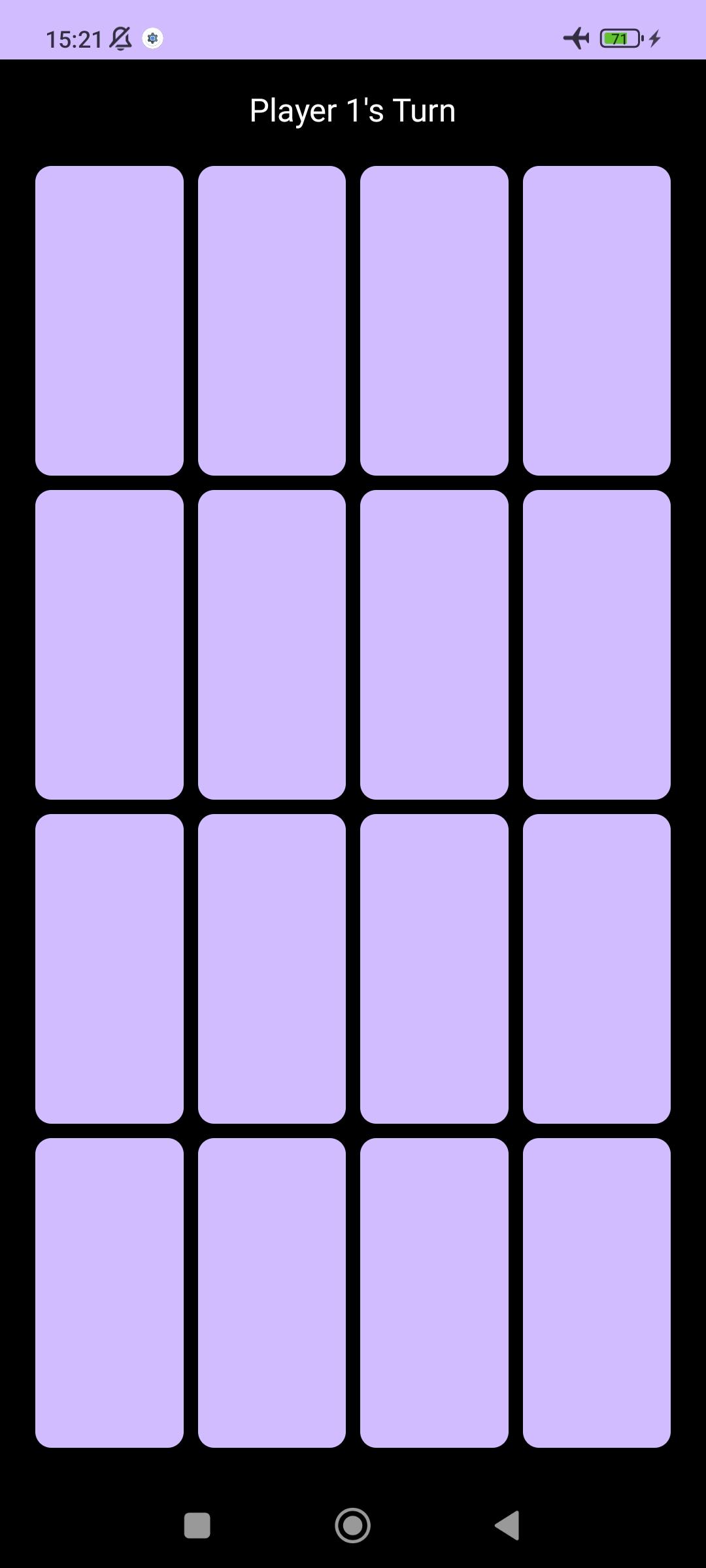 Memory Game Screenshot