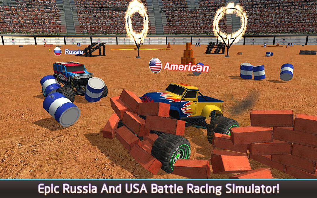 Screenshot of Truck Wars: America VS Russia