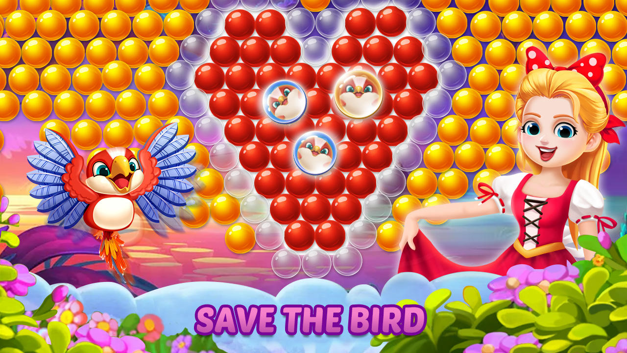 Cuplikan Layar Game Bubble Shooter