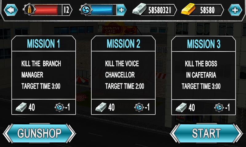 Cuplikan Layar Game Boss Sniper 18+