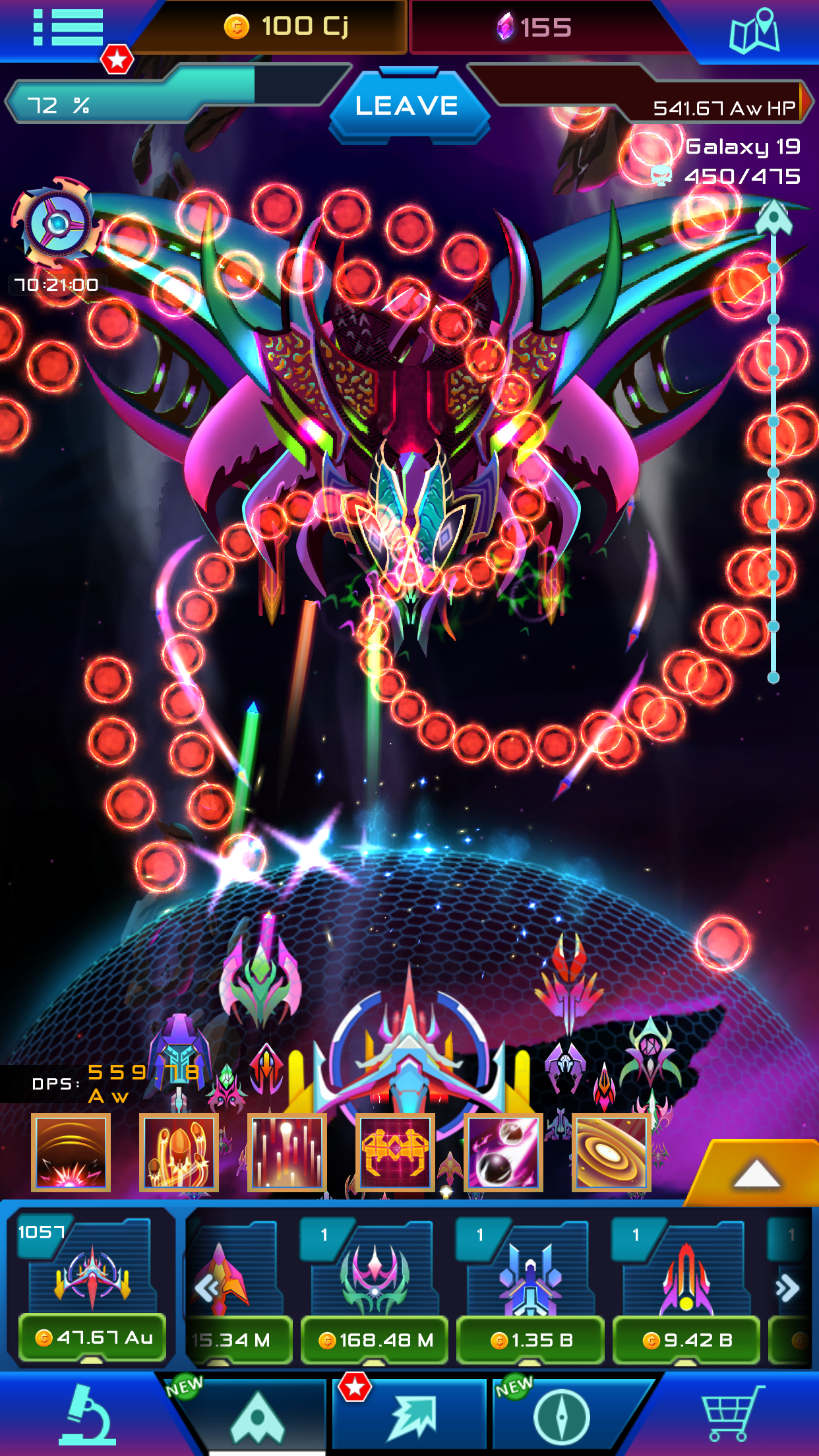 Void Troopers : Sci-fi Tapper Game Screenshot