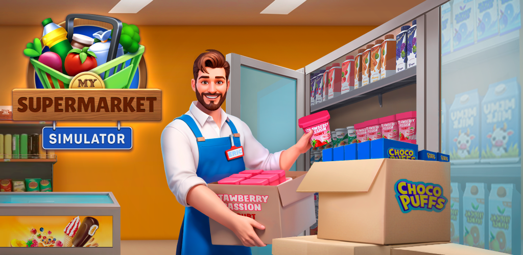 Banner of My Supermarket Simulator 3D 